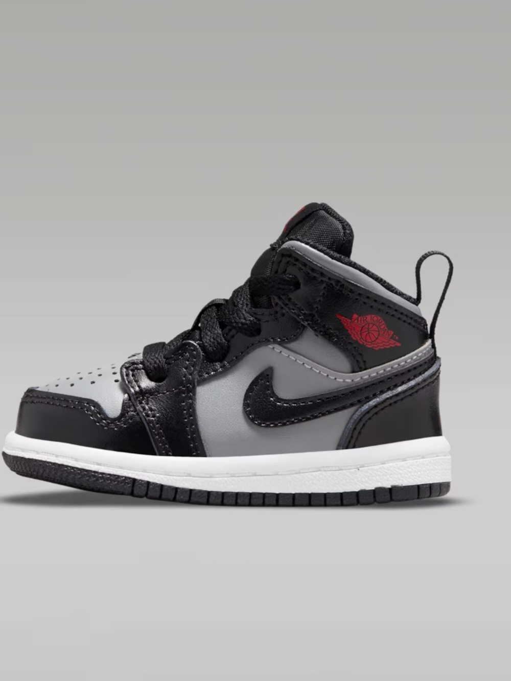 NWOT Jordan Toddler High-Top Sneakers - Black/Grey/Red